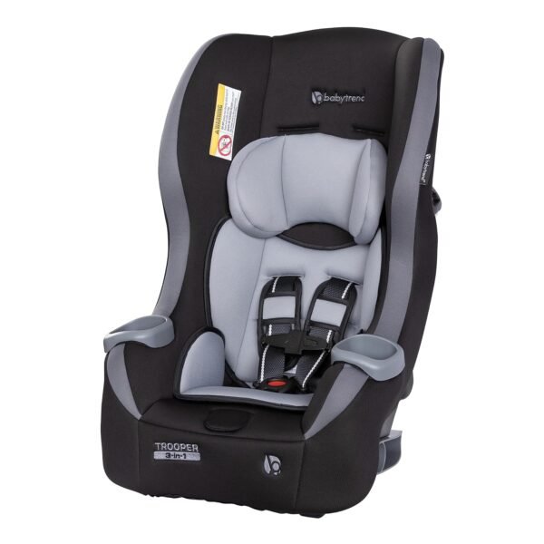 Baby Trend Trooper 3-in-1 Convertible Car Seat, Dash Black