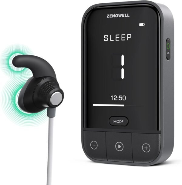 Auricular Vagus Nerve Stimulator | Sleep Aid Device | Patented Vagus Nerve Wearable Device for Restore Calm, Stress Relief and Recover | Relaxation Device for Long-Term Wellness
