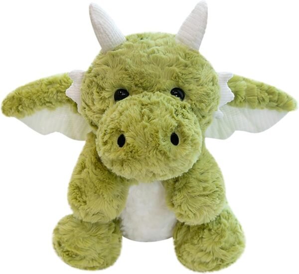 Little Flying Dragon - Cute Stuffed Animal Plush Toy - Adorable Soft Dragons Toy Plushies and Gifts - Perfect Present for Kids (Green,7.87in/20cm)