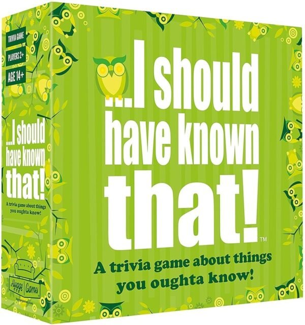 I should have known that! - A Trivia Game About Things You Oughta Know