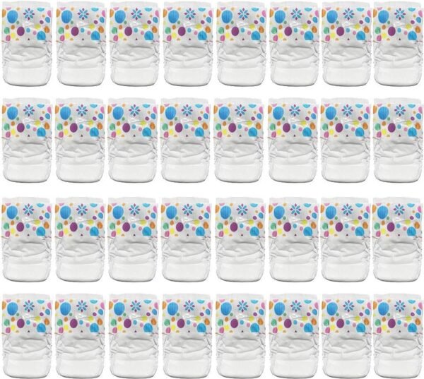 Pail Buddies Diapers Refill Value Pack for Baby Alive Dolls, 32 Diapers