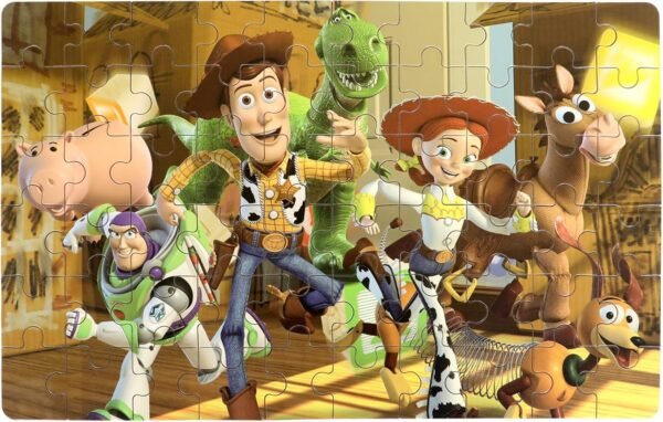 Puzzles for Kids Ages 4-8 60 Pieces Jigsaw Puzzles for Boys and Girls Educational Learning Puzzles in Metal Box
