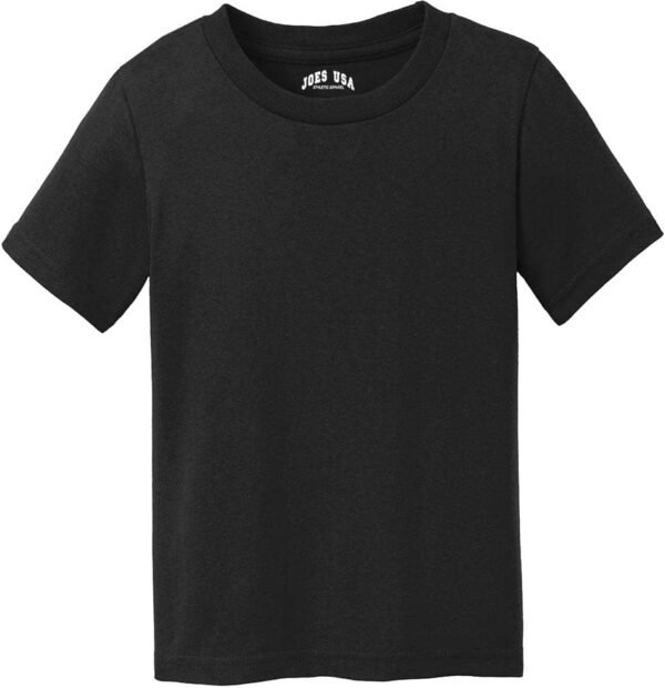 Joe's USA Toddler Tees Soft and Cozy Cotton T-Shirts in 12 Colors. Sizes: 2T, 3T, 4T