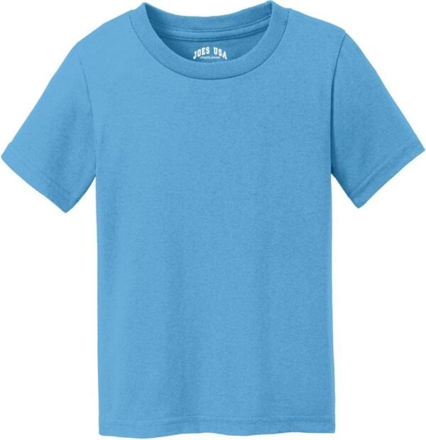 Joe's USA Toddler Tees Soft and Cozy Cotton T-Shirts in 12 Colors. Sizes: 2T, 3T, 4T