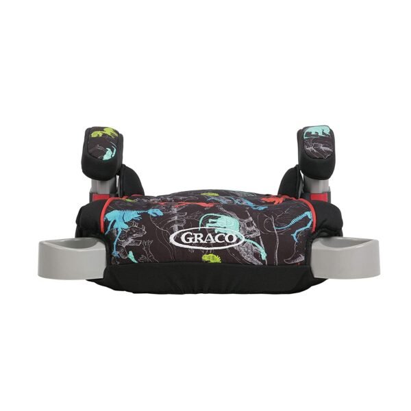 Graco TurboBooster Backless Booster Car Seat, Dinorama, for Ages 4-10, 40-100 Pounds, Up to 57 Inches Tall