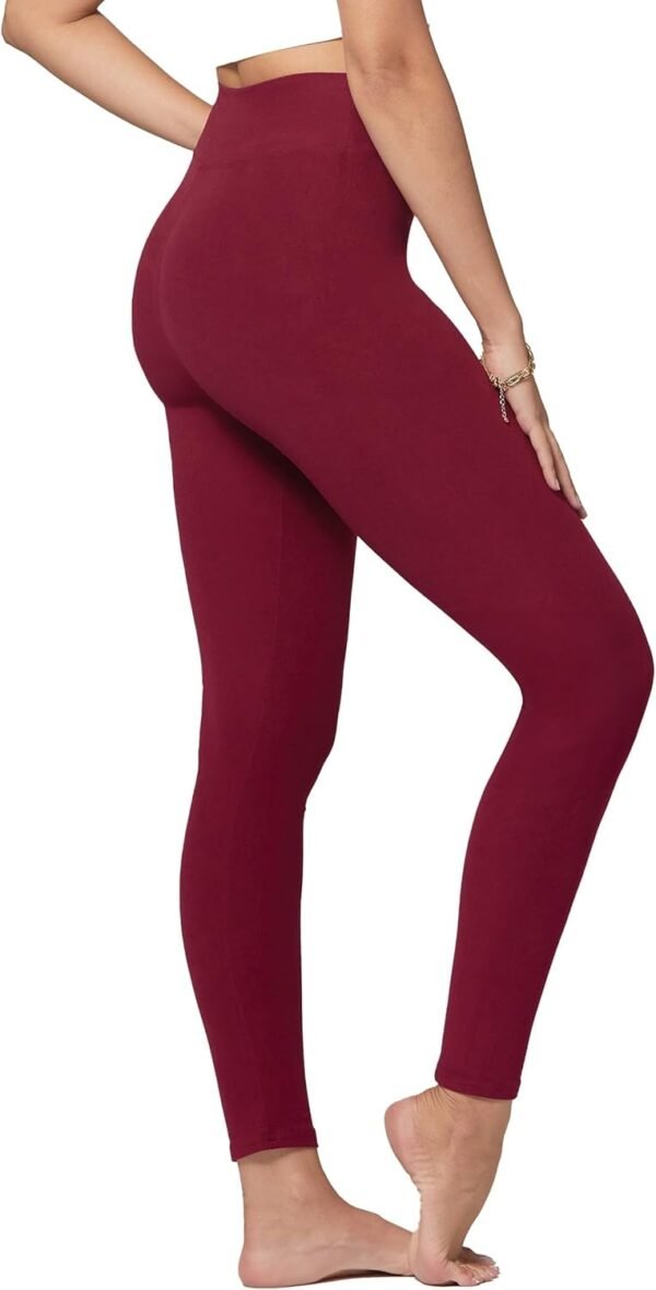 Conceited High Waisted Ultra Soft Leggings for Women - Capri Length and Biker Shorts - Available in Plus Size