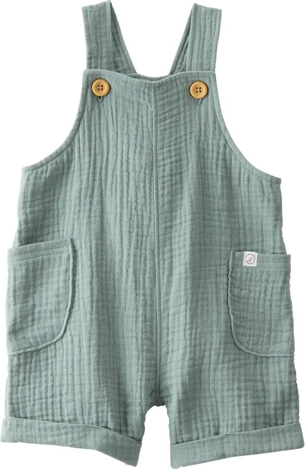 little planet by carter's unisex-baby Organic Cotton Gauze Shortall