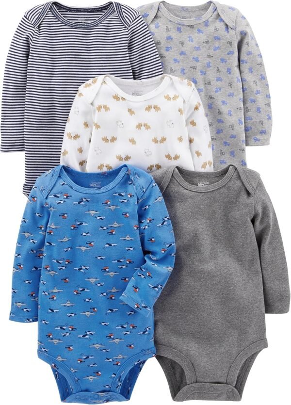 Simple Joys by Carter's Unisex Babies' Long-Sleeve Bodysuit